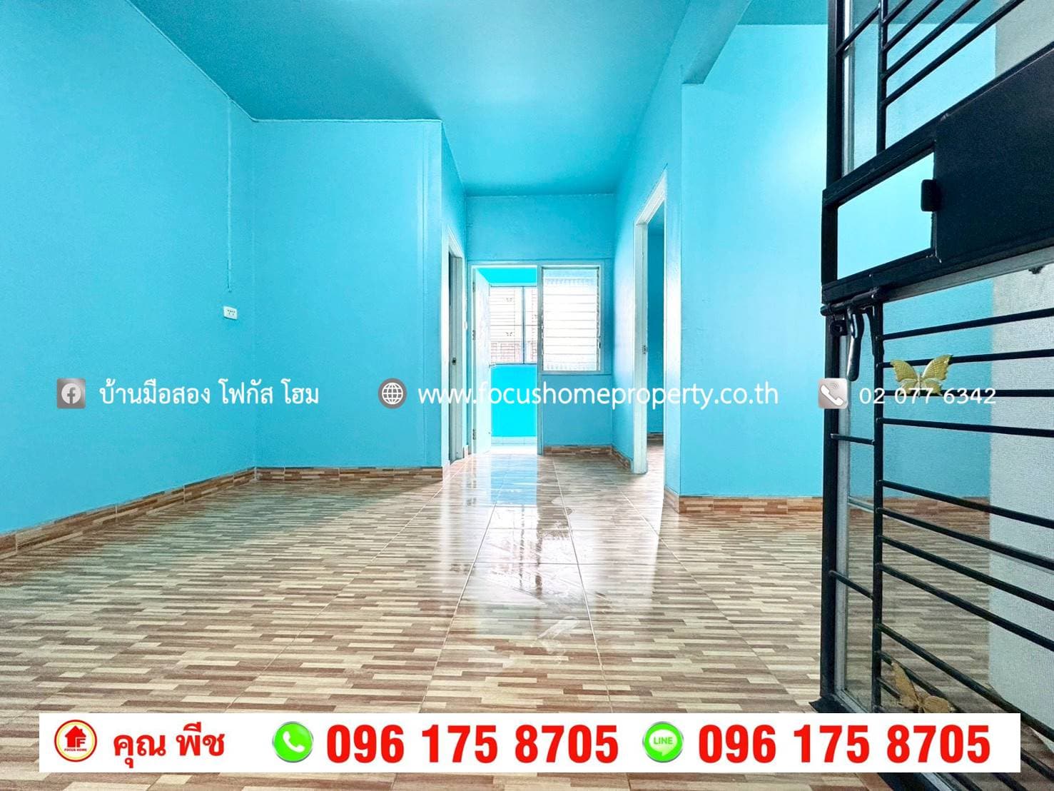 ขาย เอื้ออาทร ลาดหลุมแก้ว ห้องมุม อาคาร 60 ชั้น 3